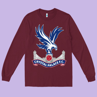 #crystal 'palace Long Sleeve Tee Designed By Inspiradesign