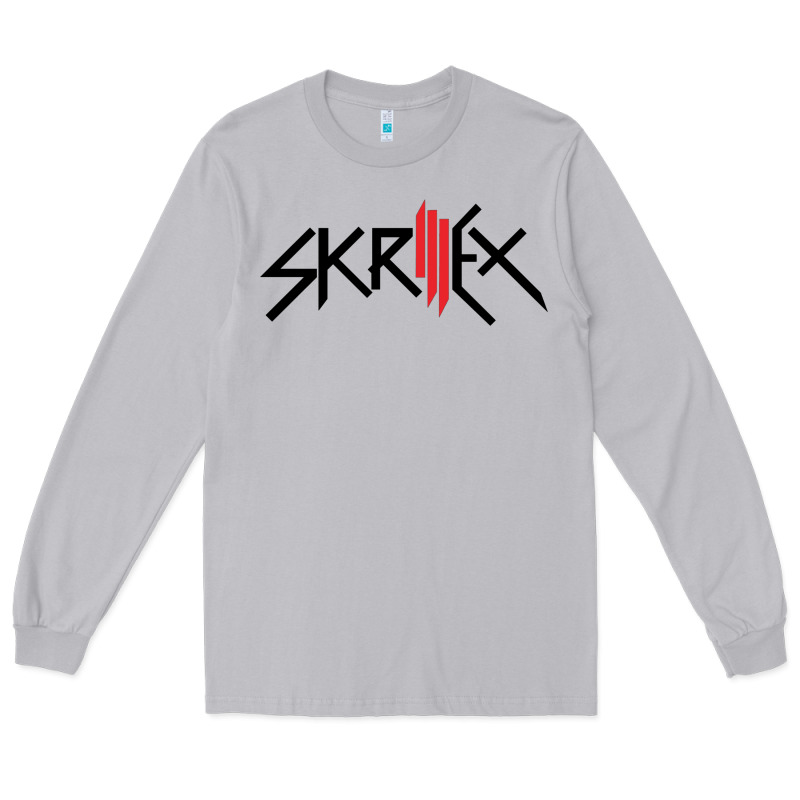 White Skrillex Long Sleeve Tee by InspiraDesign | Teevron