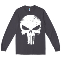 Smoke the punisher skull Long Sleeve Tee - InspiraDesign