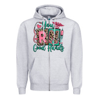 Heather Grey you rn good hands registered nurse Zipper Hoodie - RanaPortraitStore