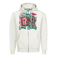 Oatmeal Heather you rn good hands registered nurse Zipper Hoodie - RanaPortraitStore