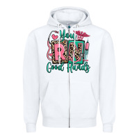 White you rn good hands registered nurse Zipper Hoodie - RanaPortraitStore