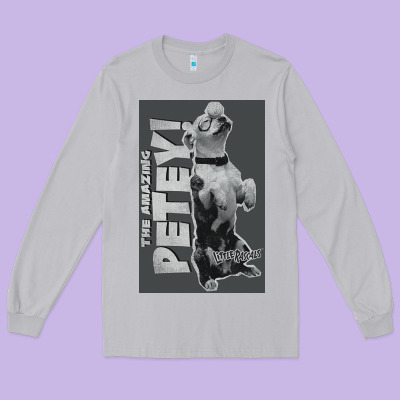 Little Rascals, Amazing Petey Long Sleeve Tee Designed By Inspiradesign