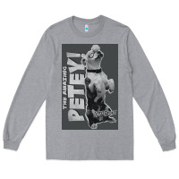 Heather Grey little rascals, amazing petey Long Sleeve Tee - InspiraDesign