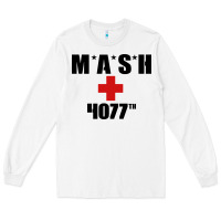 White mash 4077th Long Sleeve Tee - InspiraDesign