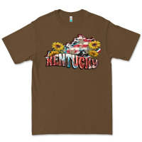 Cacao Kentucky 4th of July Premium Tee - FaDigitalArtStudio