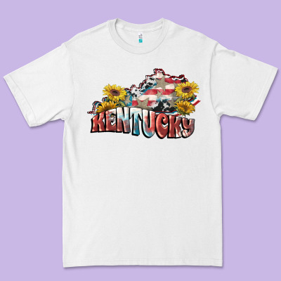 Kentucky 4th Of July Premium Tee Designed By Fadigitalartstudio