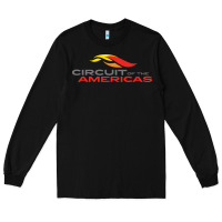 Black circuit of the americas Long Sleeve Tee - InspiraDesign