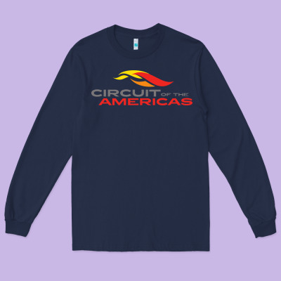 Circuit Of The Americas Long Sleeve Tee Designed By Inspiradesign