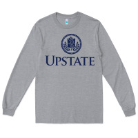 Heather Grey Upstate Medical, SUNY Long Sleeve Tee - InspiraDesign