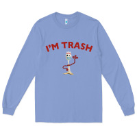Colony Blue i'm trash forky Long Sleeve Tee - InspiraDesign