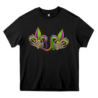 Black skeleton hands mardi gras Heavy Core Tee - OliviaCreatesArt