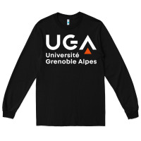 Black université grenoble alpes Long Sleeve Tee - ArtChic