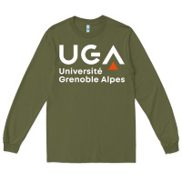 Army Green université grenoble alpes Long Sleeve Tee - ArtChic