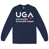 Navy université grenoble alpes Long Sleeve Tee - ArtChic