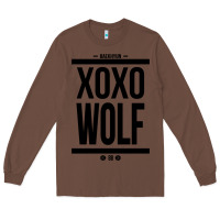 Chestnut EXO WOLF  BaekHyun 88  KPOP Text Style Long Sleeve Tee - ArtChic