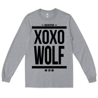 Heather Grey EXO WOLF  BaekHyun 88  KPOP Text Style Long Sleeve Tee - ArtChic