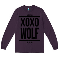 Plum EXO WOLF  BaekHyun 88  KPOP Text Style Long Sleeve Tee - ArtChic