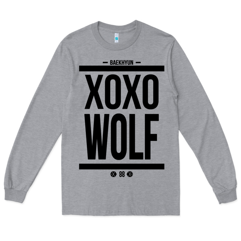 Exo Wolf  Baekhyun 88  Kpop Text Style Long Sleeve Tee by ArtChic | Teevron