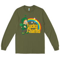 Army Green lucky charms lucky charms Long Sleeve Tee - ArtChic