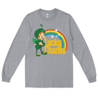 Heather Grey lucky charms lucky charms Long Sleeve Tee - ArtChic