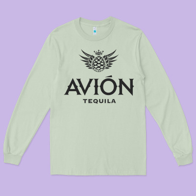 Avion Tequila Long Sleeve Tee Designed By Artchic