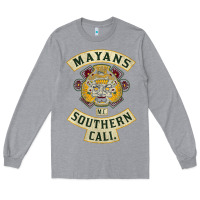 Heather Grey Mayans MC Classic Long Sleeve Tee - ArtChic
