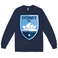 Navy Sydney FC Long Sleeve Tee - ArtChic
