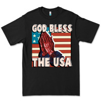 Black God Bless the USA Premium Tee - FaDigitalArtStudio