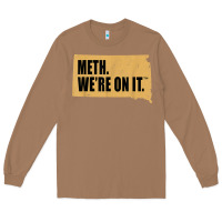 Toasted Coconut mens meth we're on it south dakota anti drugs campaign vintage t shirt Long Sleeve Tee - ArtChic