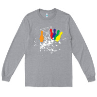 Heather Grey awana games custom design Long Sleeve Tee - ArtChic