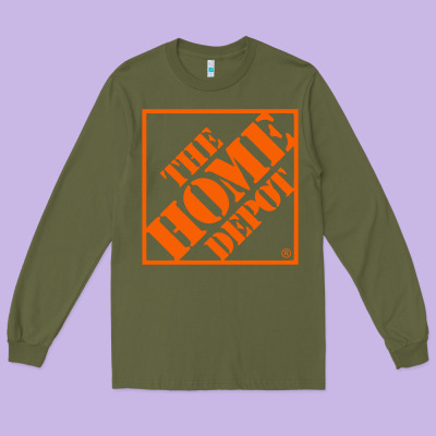 Homedepot Long Sleeve Tee Designed By Artchic