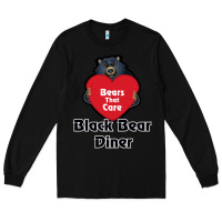 Black resto, black bear diner Long Sleeve Tee - ArtChic