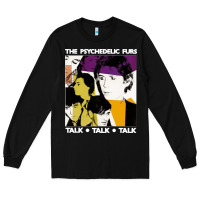 Black The Psychedelic Furs, psychedelic furs, psychedelic, furs, the psyched Long Sleeve Tee - ArtChic