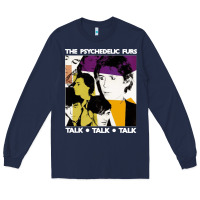 Navy The Psychedelic Furs, psychedelic furs, psychedelic, furs, the psyched Long Sleeve Tee - ArtChic