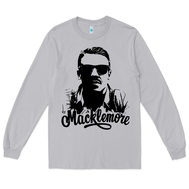 Macklemore Portrait Long Sleeve Tee by ArtChic | Teevron
