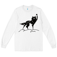 White fantastic mr fox wolf Long Sleeve Tee - ArtChic