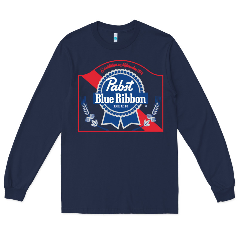 Pabst Blue Ribbon 1 Long Sleeve Tee by ArtChic | Teevron