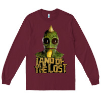 Burgundy land of the lost Long Sleeve Tee - ArtChic