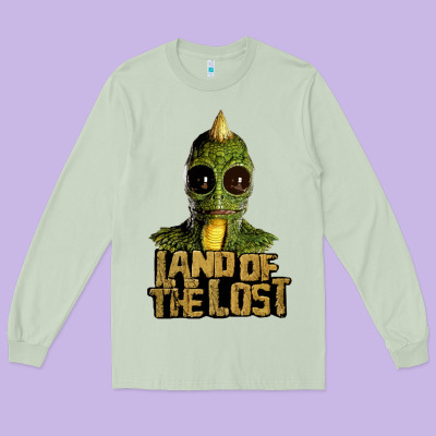 Land Of The Lost Long Sleeve Tee Designed By Artchic