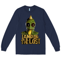 Navy land of the lost Long Sleeve Tee - ArtChic