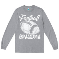 Heather Grey football grandma women family matching players mothers day t shirt Long Sleeve Tee - ArtChic