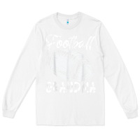 White football grandma women family matching players mothers day t shirt Long Sleeve Tee - ArtChic