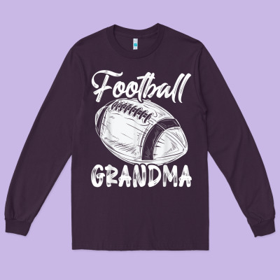 Football Grandma Women Family Matching Players Mothers Day T Shirt Long Sleeve Tee Designed By Artchic