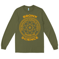 Army Green the bronx science Long Sleeve Tee - ArtChic