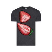 Vintage Black strawberries 1 Vintage Tee - BundleAndBundleShop