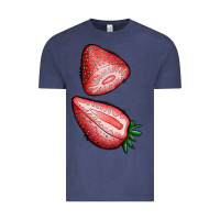 Vintage Denim strawberries 1 Vintage Tee - BundleAndBundleShop