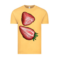 Vintage Mustard strawberries 1 Vintage Tee - BundleAndBundleShop