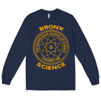 Navy the bronx science Long Sleeve Tee - ArtChic