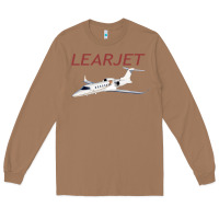 Toasted Coconut learjet airplane flying pilot long sleeve t shirt Long Sleeve Tee - ArtChic